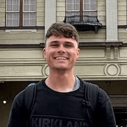 A picture of Bunpro user Jacob, with their name, role and testimonial below